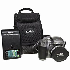 Camera, Battery Charger/2 Rechargeable Batteries & Kodak Case